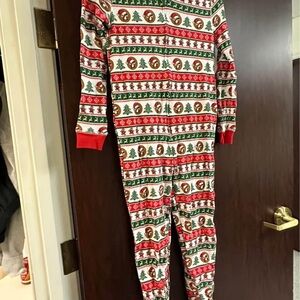 Bucees Christmas Kids One Piece Pajama